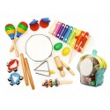 Zestaw muzyczny 14 instrumentów + torba
