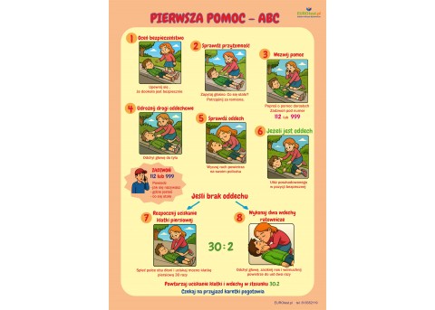 Pierwsza Pomoc - plansza edukacyjna